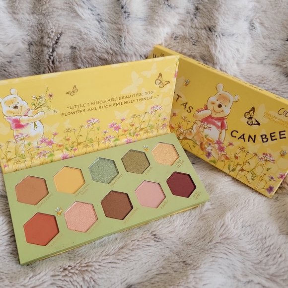 Colourpop Makeup Winnie The Pooh Sweet As Can Be Shadow Palette